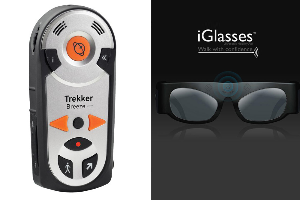 Trekker Breeze+ Talking GPS and iGlasses™ Ultrasonic Mobility Aid