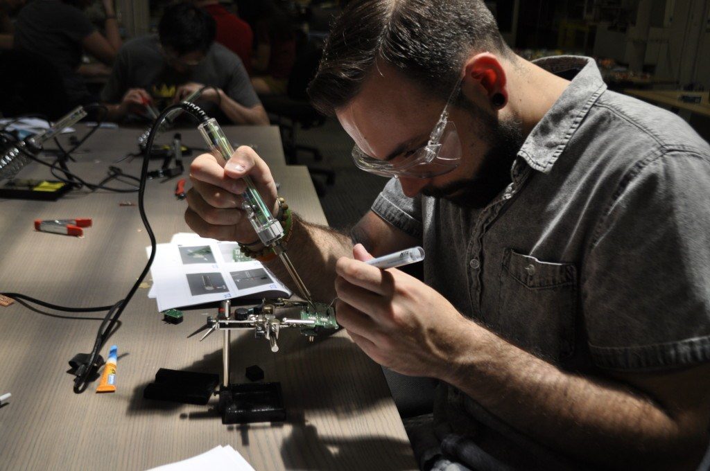 A Maker working on a LipSync