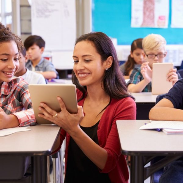 Students in a classroom