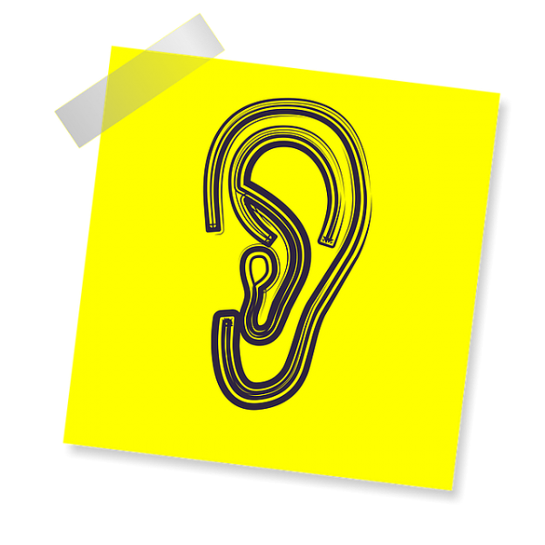 graphic of an ear