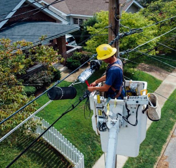 electrician at work