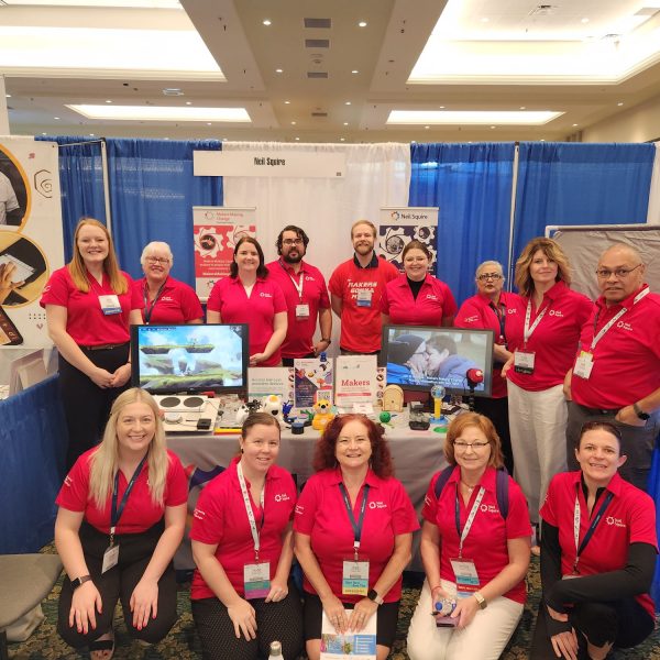 The Neil Squire team at the ATIA 2023 booth