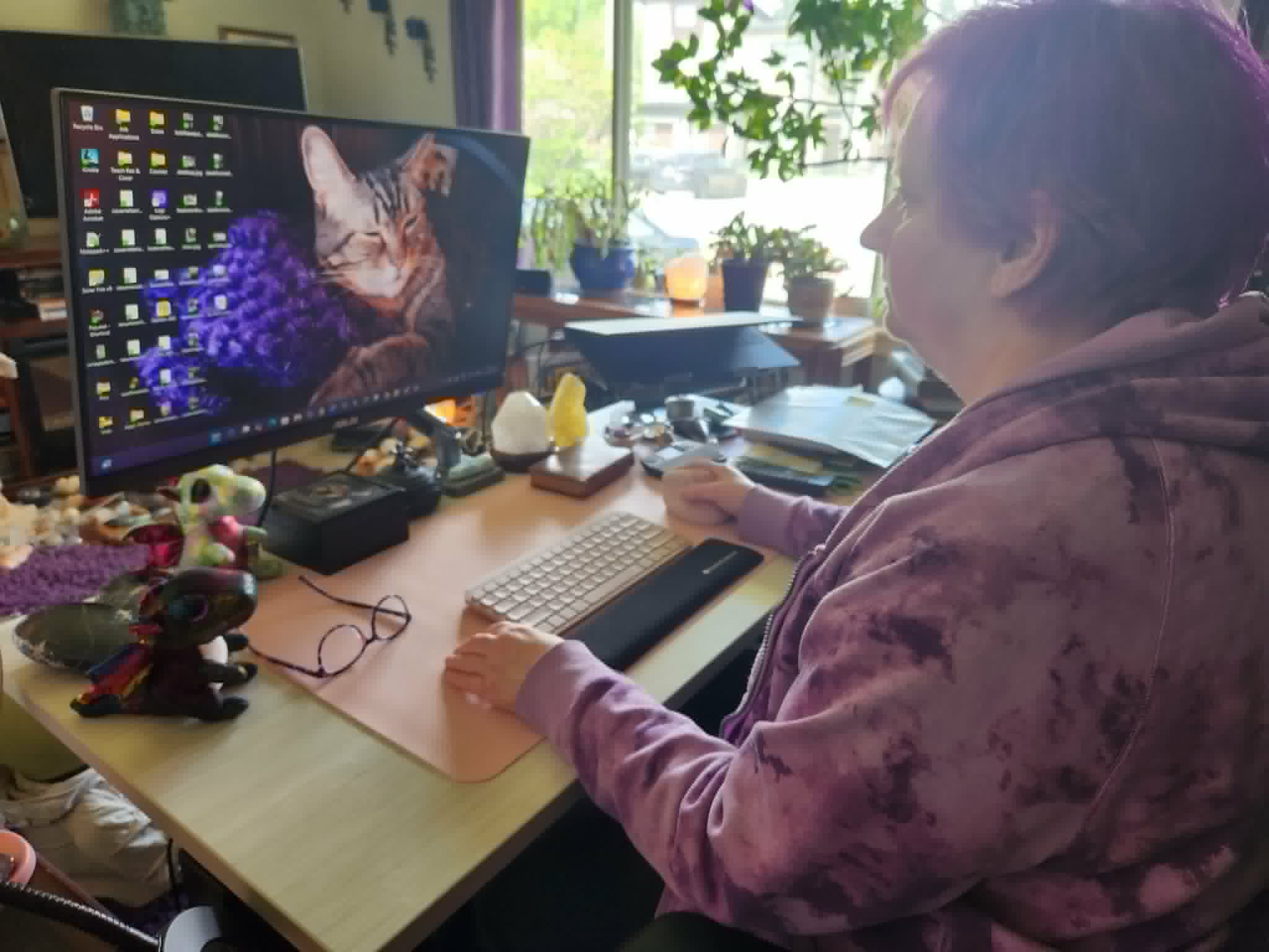 Cynthia’s Home Office Accommodations Set Her Up for Employment
