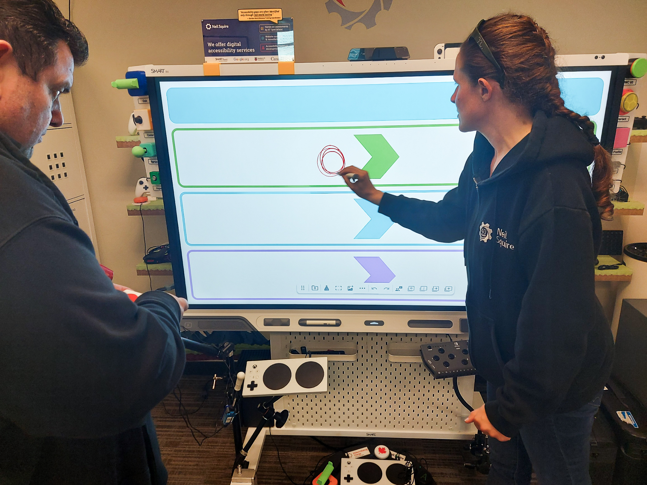Neil Squire and SMART Technologies Team Up on Accessibility